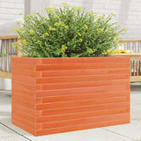 Vidaxx Pflanzgefäß 70x40x46 cm massives Kiefernholz, braun gewaschen