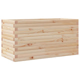 VidaXL Pflanzgefäß 90x40x46 cm aus massivem Kiefernholz