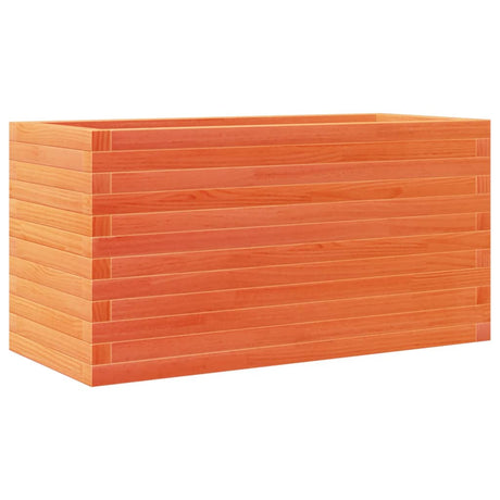Vidaxx Pflanzgefäß 90x40x46 cm massives Kiefernholz, braun gewaschen