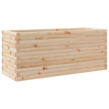 VidaXL Pflanzgefäß 110x40x46 cm aus massivem Kiefernholz