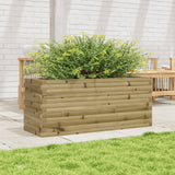 VidaXL Pflanzgefäß 110x40x46 cm aus imprägniertem Kiefernholz