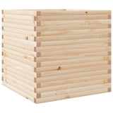 VidaXL Pflanzgefäß 70x70x68,5 cm aus massivem Kiefernholz