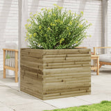 VidaXL Pflanzgefäß 80x80x68,5 cm imprägniertes Kiefernholz