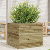 VidaXL Pflanzgefäß 80x80x68,5 cm imprägniertes Kiefernholz