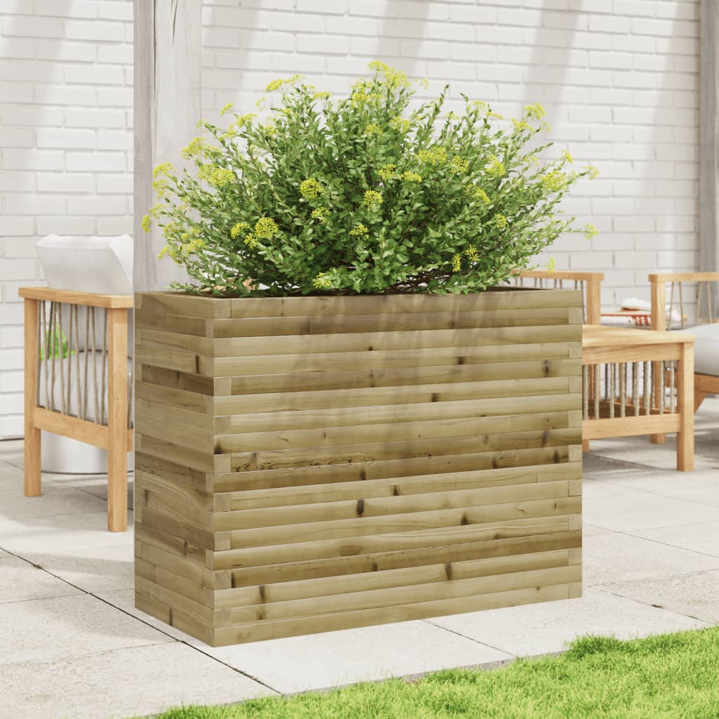 VidaXL Pflanzgefäß 90x40x68,5 cm imprägniertes Kiefernholz