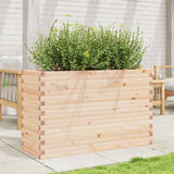 VidaXL Pflanzgefäß 110x40x68,5 cm massives Kiefernholz