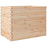 VidaXL Pflanzgefäß 90x60x68,5 cm aus massivem Kiefernholz