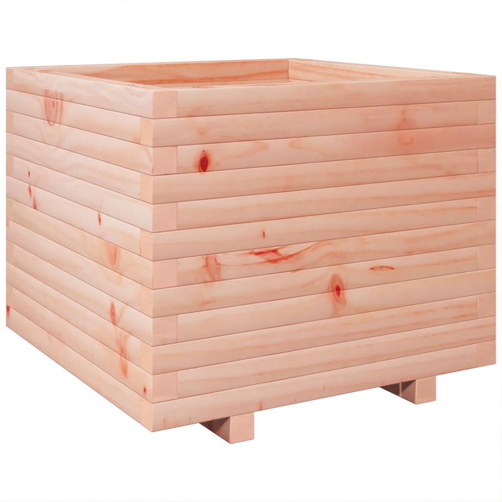 VidaXL Pflanzgefäß 60x60x49,5 cm massives Douglasholz