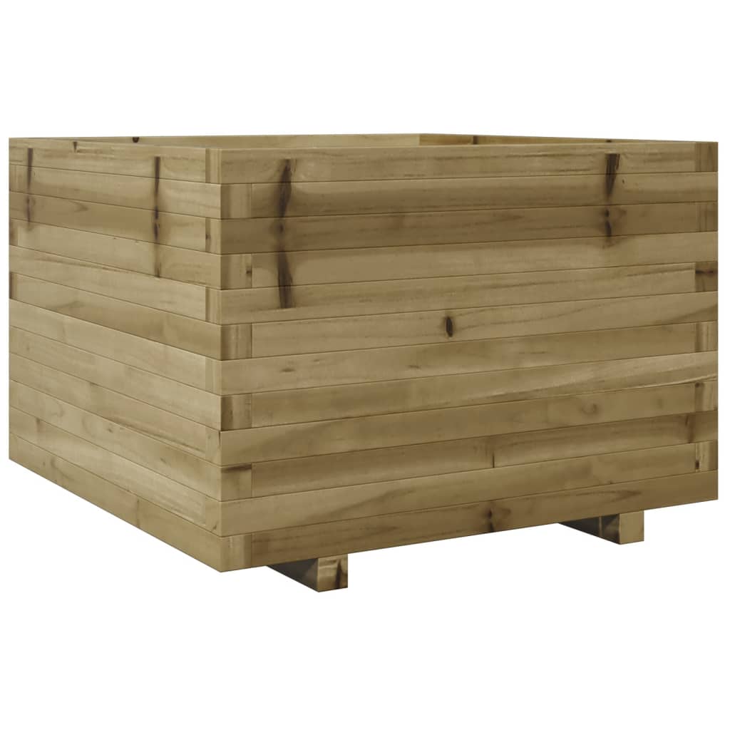 VidaXL Pflanzgefäß 70x70x49,5 cm imprägniertes Kiefernholz