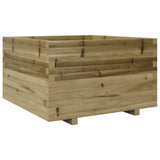 VidaXL Pflanzgefäß 80x80x49,5 cm imprägniertes Kiefernholz