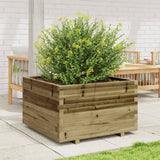 VidaXL Pflanzgefäß 80x80x49,5 cm imprägniertes Kiefernholz