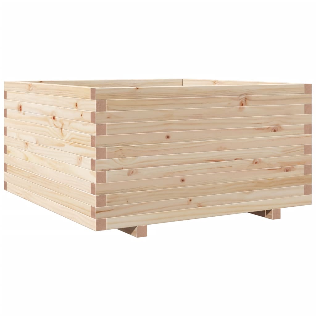 VidaXL Pflanzgefäß 90x90x49,5 cm massives Kiefernholz