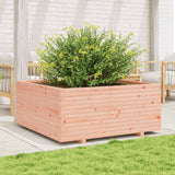 VidaXL Pflanzgefäß 110 x 110 x 49,5 cm, massives Douglas-Holz