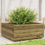 VidaXL Pflanzgefäß 110x110x49,5 cm imprägniertes Kiefernholz