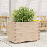 VidaXL Pflanzgefäß 70x40x49,5 cm massives Kiefernholz