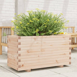 VidaXL Pflanzgefäß 90x40x49,5 cm massives Kiefernholz