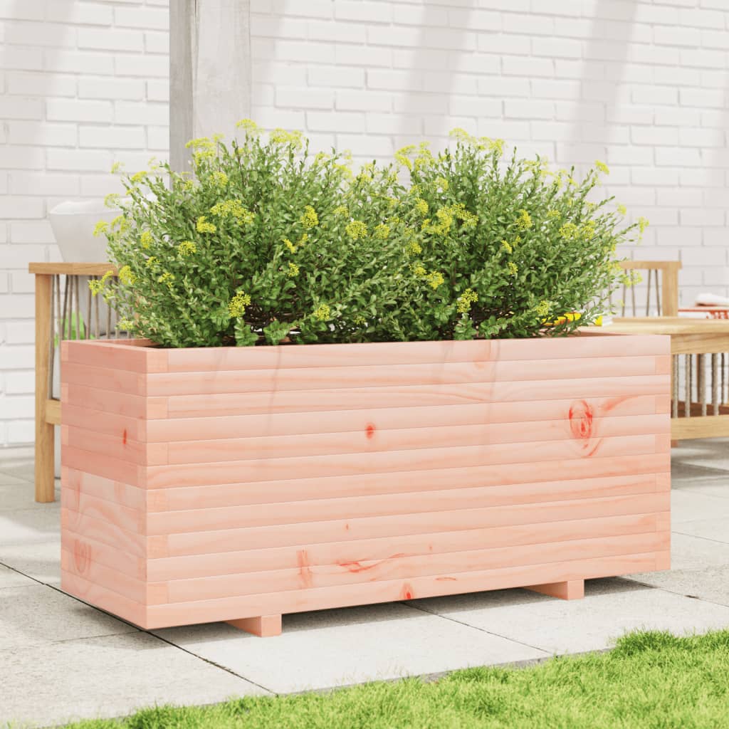 VidaXL Pflanzgefäß 110 x 40 x 49,5 cm, massives Douglas-Holz