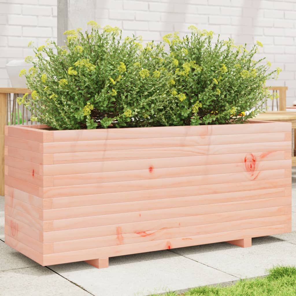 VidaXL Pflanzgefäß 110 x 40 x 49,5 cm, massives Douglas-Holz