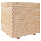 VidaXL Pflanzgefäß 70x70x72,5 cm aus massivem Kiefernholz