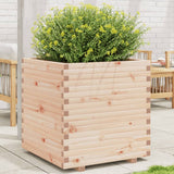 VidaXL Pflanzgefäß 70x70x72,5 cm aus massivem Kiefernholz