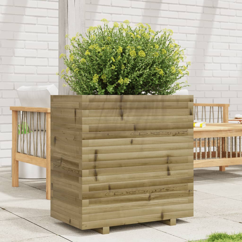VidaXL Pflanzgefäß 70x40x72,5 cm imprägniertes Kiefernholz