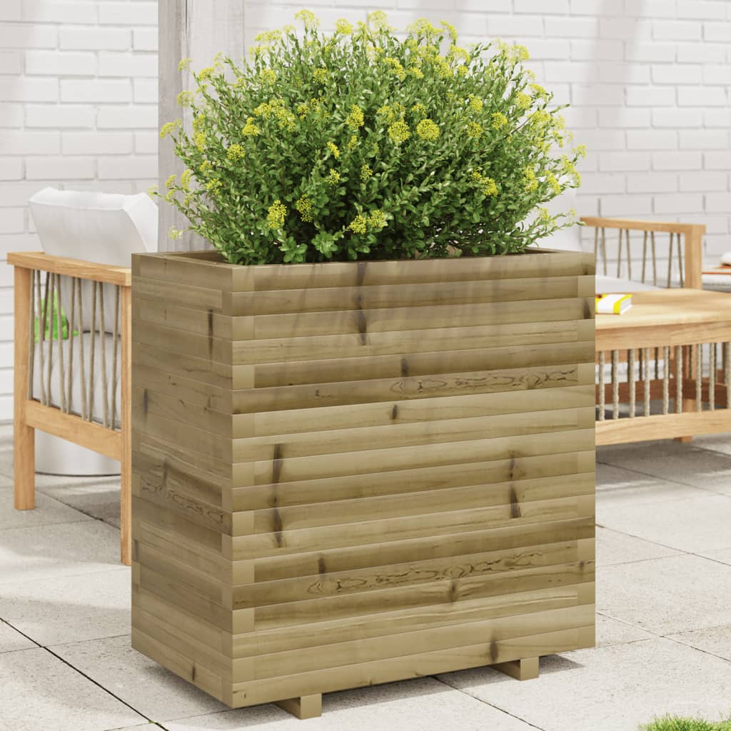 VidaXL Pflanzgefäß 70x40x72,5 cm imprägniertes Kiefernholz