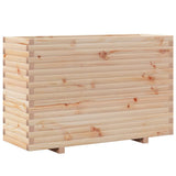 VidaXL Pflanzgefäß 110x40x72,5 cm massives Kiefernholz