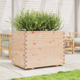 VidaXL Pflanzgefäß 90x60x72,5 cm massives Kiefernholz