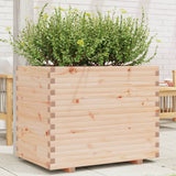 VidaXL Pflanzgefäß 90x60x72,5 cm massives Kiefernholz