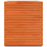 VidaXL Pflanzgefäß 90 x 60 x 72,5 cm, massives Kiefernholz, braun gewaschen