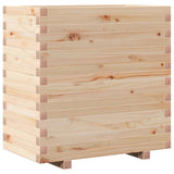 VidaXL Pflanzgefäß 70x40x72 cm aus massivem Kiefernholz