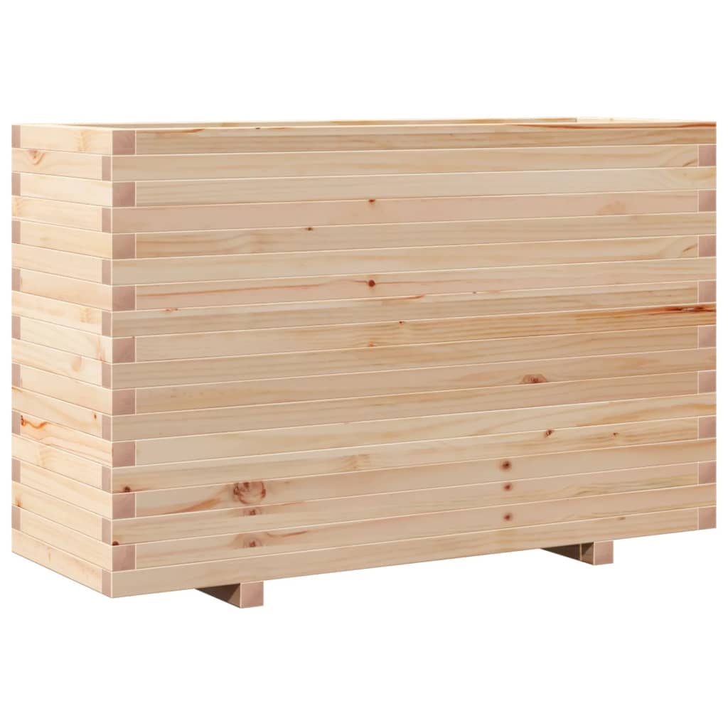 VidaXL Pflanzgefäß 110x40x72 cm aus massivem Kiefernholz