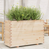 VidaXL Pflanzgefäß 110x40x72 cm aus massivem Kiefernholz