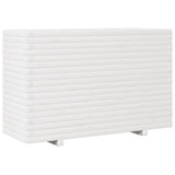 VidaXL Pflanzgefäß 110x40x72 cm massives Kiefernholz weiß
