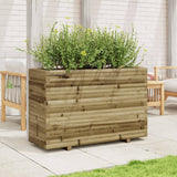 VidaXL Pflanzgefäß 110x40x72 cm aus imprägniertem Kiefernholz