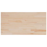 Vidaxl tafelblad rechthoekig 100x50x1,7 cm massief grenenhout