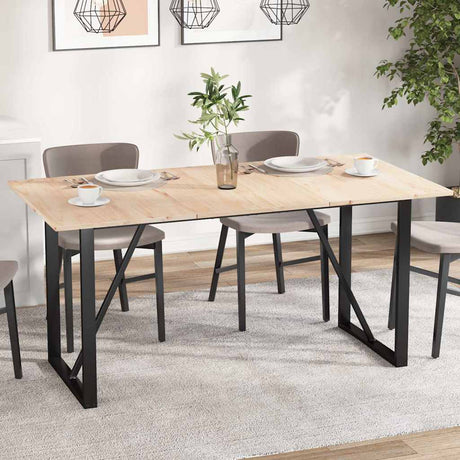 Vidaxl tafelbladen 3 st rechthoekig 80x53x1,7 cm massief grenenhout