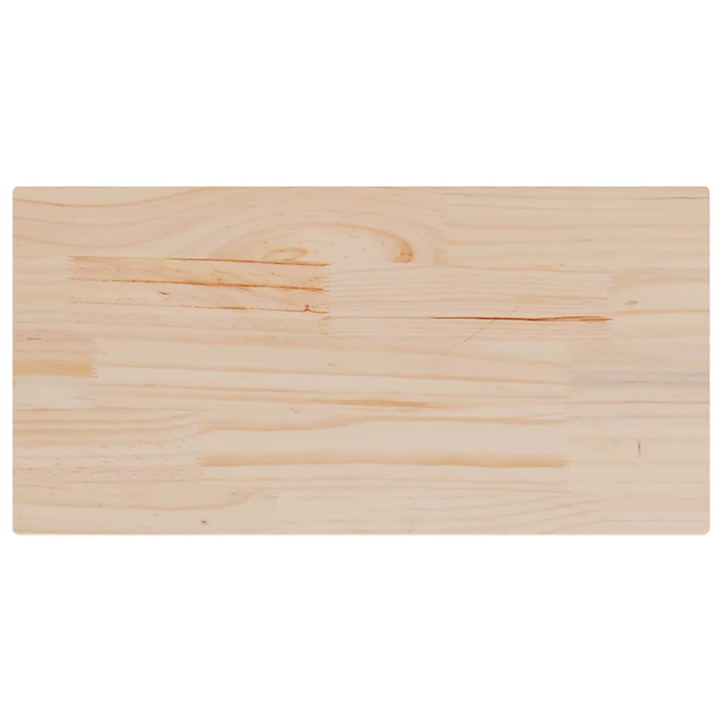 Vidaxl tafelbladen 4 st rechthoekig 90x45x2,5 cm massief grenenhout