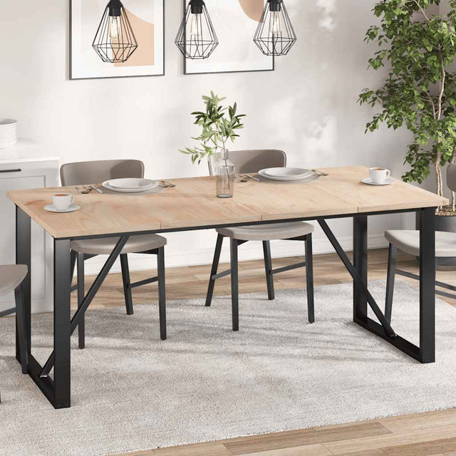 Vidaxl tafelbladen 4 st rechthoekig 90x45x2,5 cm massief grenenhout