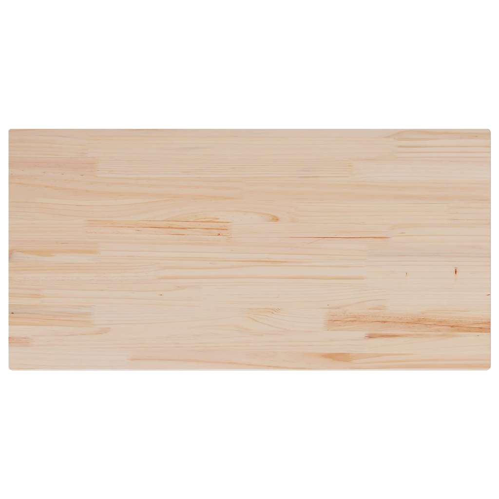 Vidaxl tafelbladen 4 st rechthoekig 100x50x2,5 cm massief grenenhout