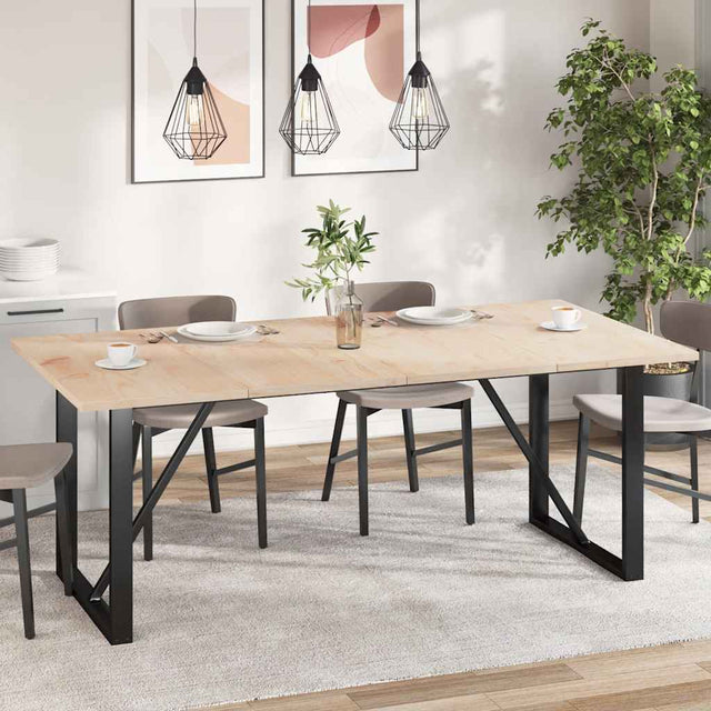 Vidaxl tafelbladen 4 st rechthoekig 100x50x2,5 cm massief grenenhout