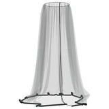 VidaXL Moskitonetz für Regenschirm 220 Mesh φ300x230 cm schwarz