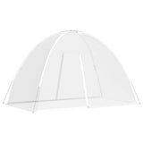 Vidaxx Moskitonetz mit Türen Mongolei 220 Mesh 200x120x130 cm weiß