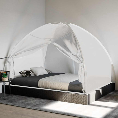 Vidaxx Moskitonetz mit Türen Mongolei 220 Mesh 200x150x140 cm weiß