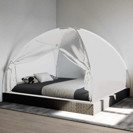 Vidaxx Moskitonetz mit Türen Mongolei 220 Mesh 200x180x135 cm weiß