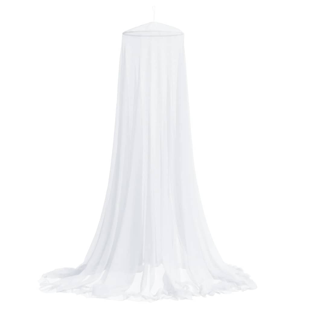 VidaXL Moskitonetz für Bett 220 Mesh 56x56x220 cm weiß