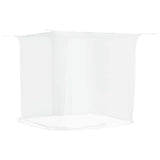 Vidaxx hängendes Moskitonetz 156 Mesh 220x120x150 cm weiß