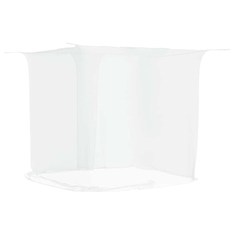 Vidaxx hängendes Moskitonetz 156 Mesh 220x120x150 cm weiß