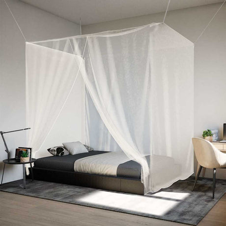 VidaXL hängendes Moskitonetz 156 Mesh 220x180x180 cm weiß