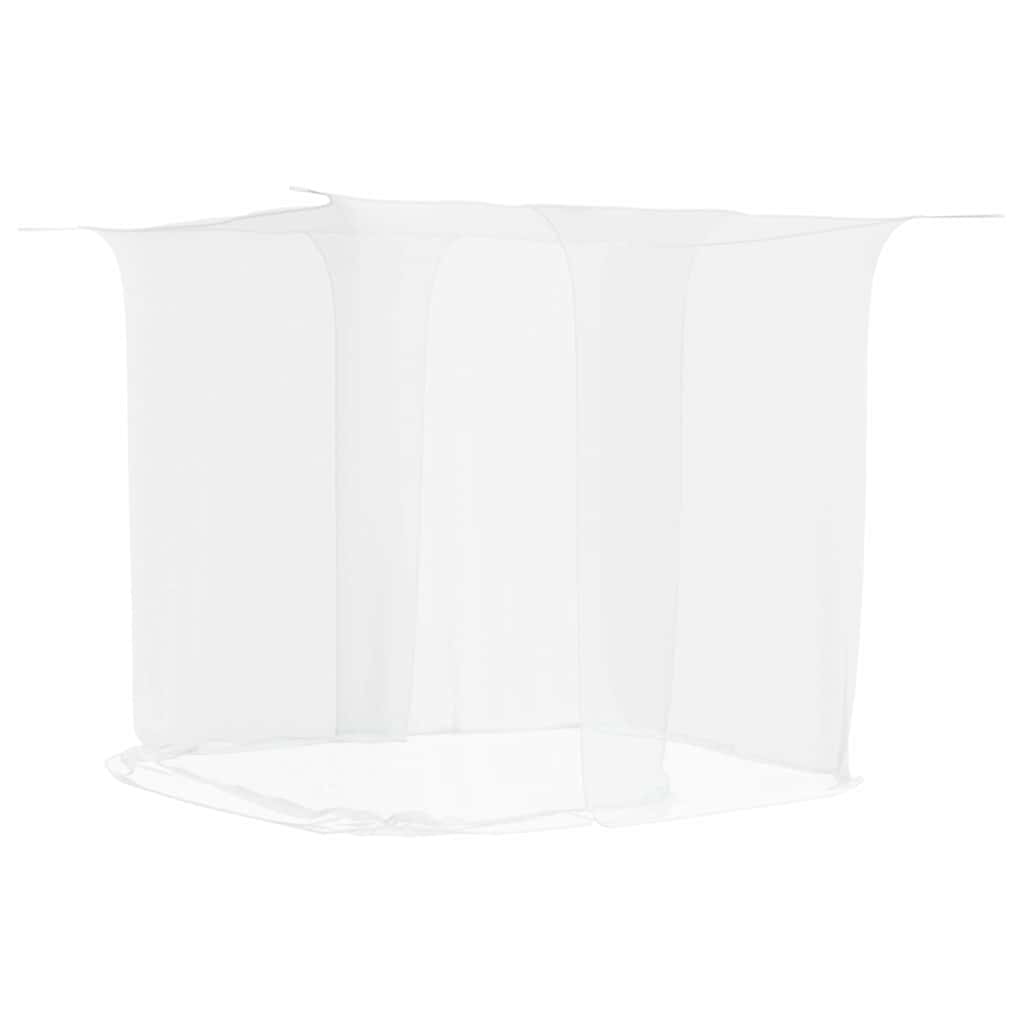 VidaXL hängendes Moskitonetz 156 Mesh 220x200x210 cm weiß